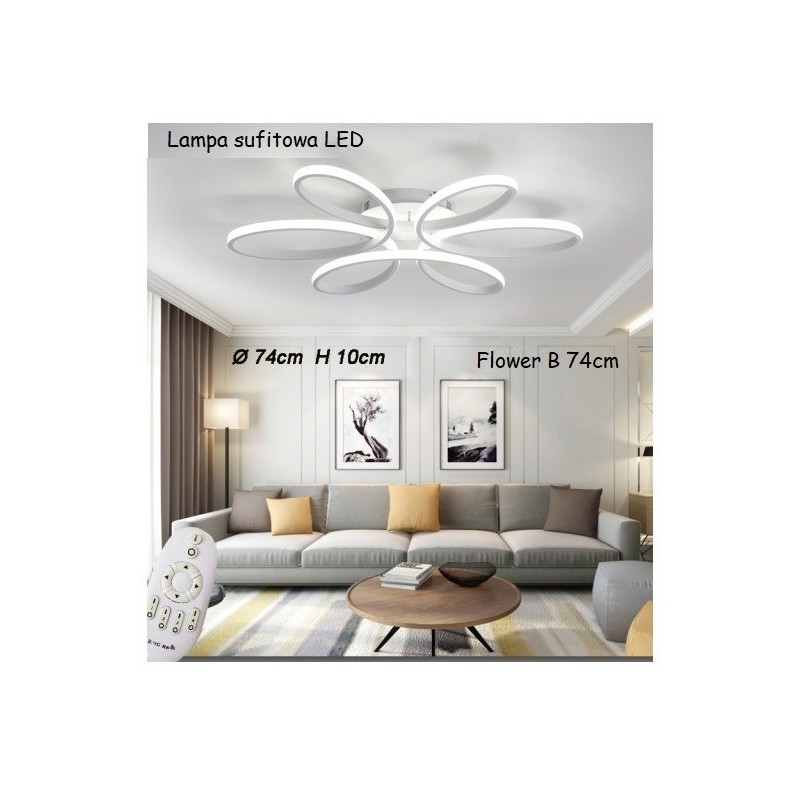 Plafon sufitowy do salonu