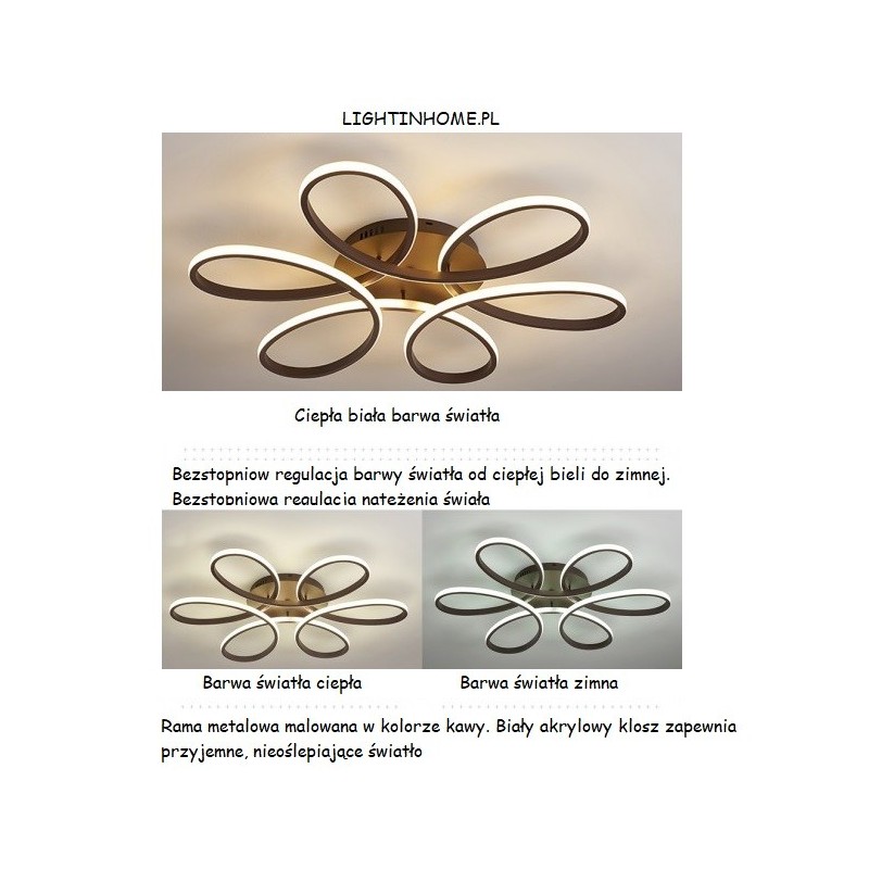 Plafon sufitowy sterowany pilotem do pokoju dziecięcego