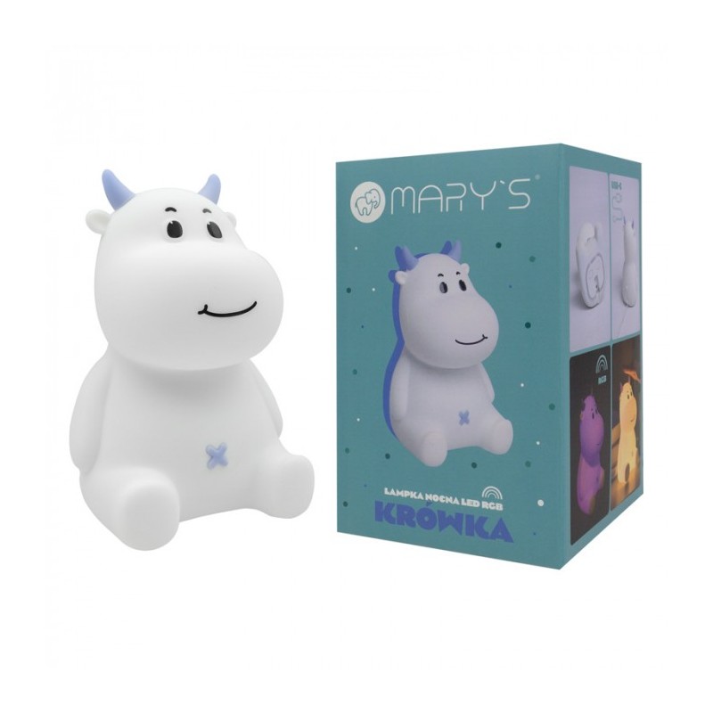 Lampka nocna dla dziecka w kształcie krówki Lampka nocna dla dziecka w kształcie krówki