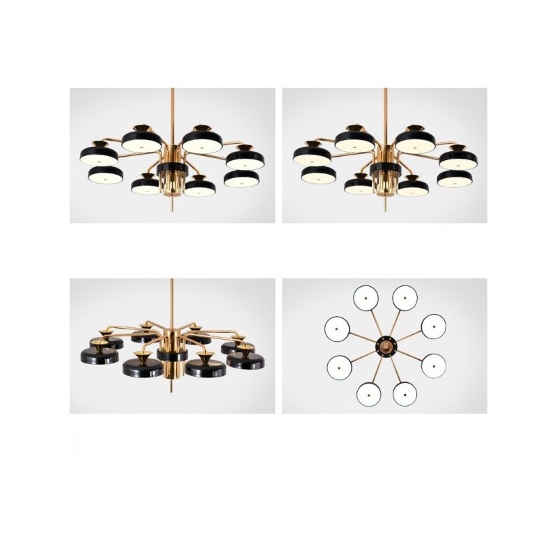 Lampa z 7 ramionami Lampa z 7 ramionami