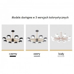 Lampy LED z dodatkami koloru drewna do pokoju młodzieżowego