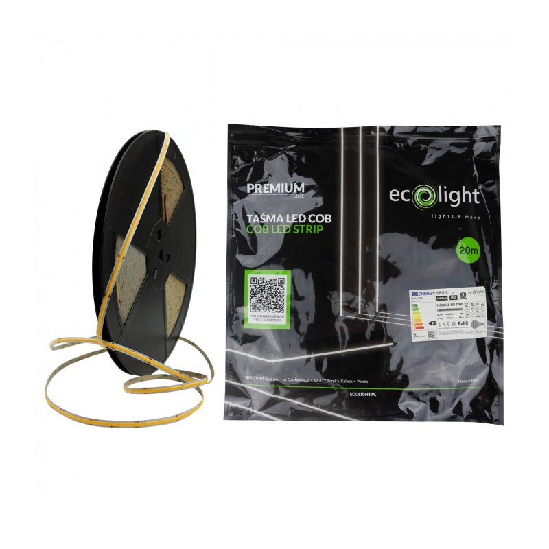 Taśma LED w rolce 20m neutralna