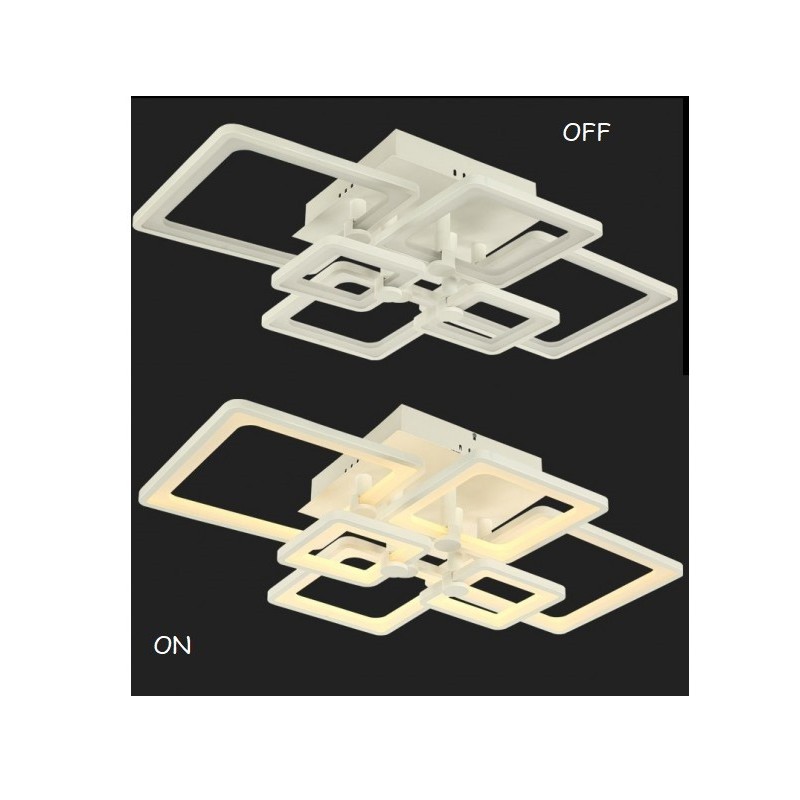 plafon sufitowy led sterowany pilotem