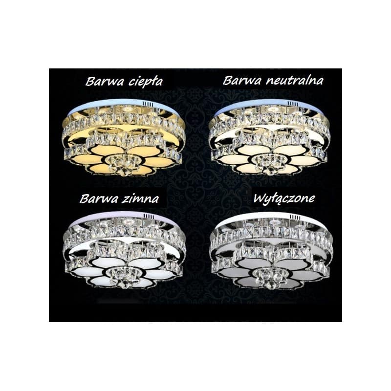 Lampa kryształowa sufitowa Lampa kryształowa sufitowa