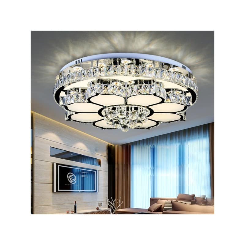 kryształowa lampa sufitowa do salonu kryształowa lampa sufitowa do salonu