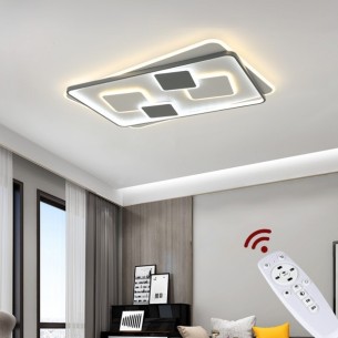 plafon led sterowany pilotem duży rozmiar