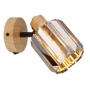 kinkiet naścienny spot kryształowy glamour