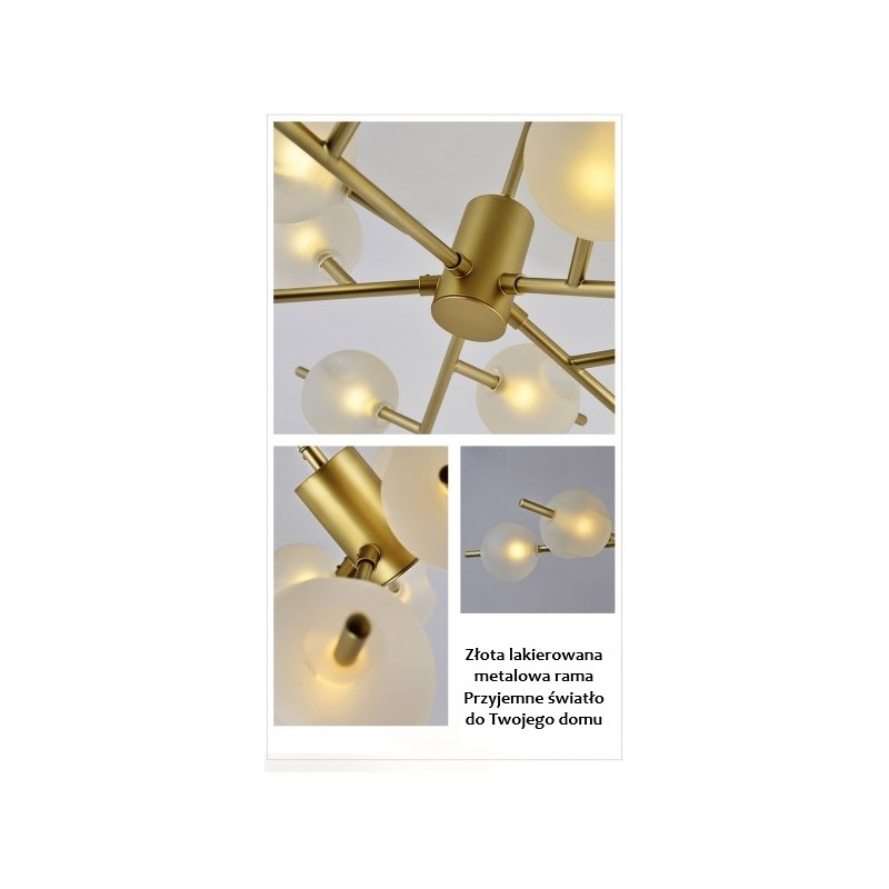 energooszczędna lampa wisząca LED do salonu