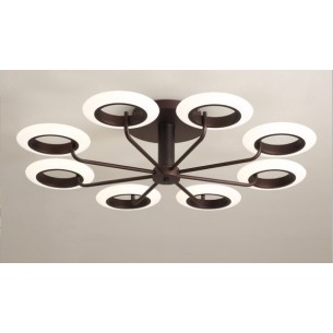 Plafon LED z pilotem 84 cm 48W | Regulacja barwy i jasności