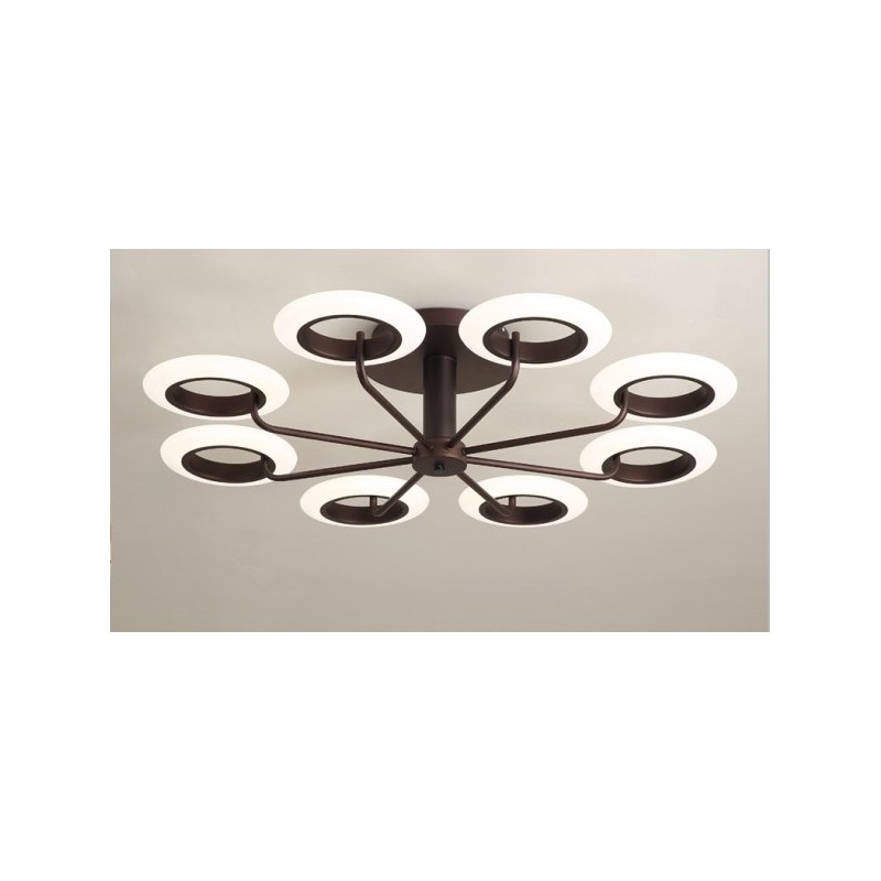 Plafon LED z pilotem 84 cm 48W | Regulacja barwy i jasności