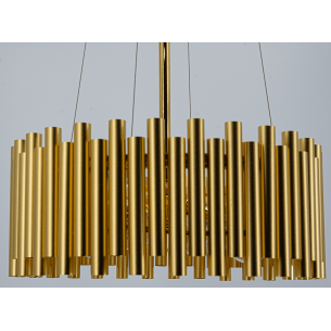 lampa wisząca narni złota detal