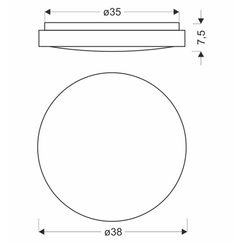 plafon loft drewno czarny