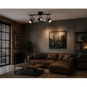 Lampa w stylu loft do salonu