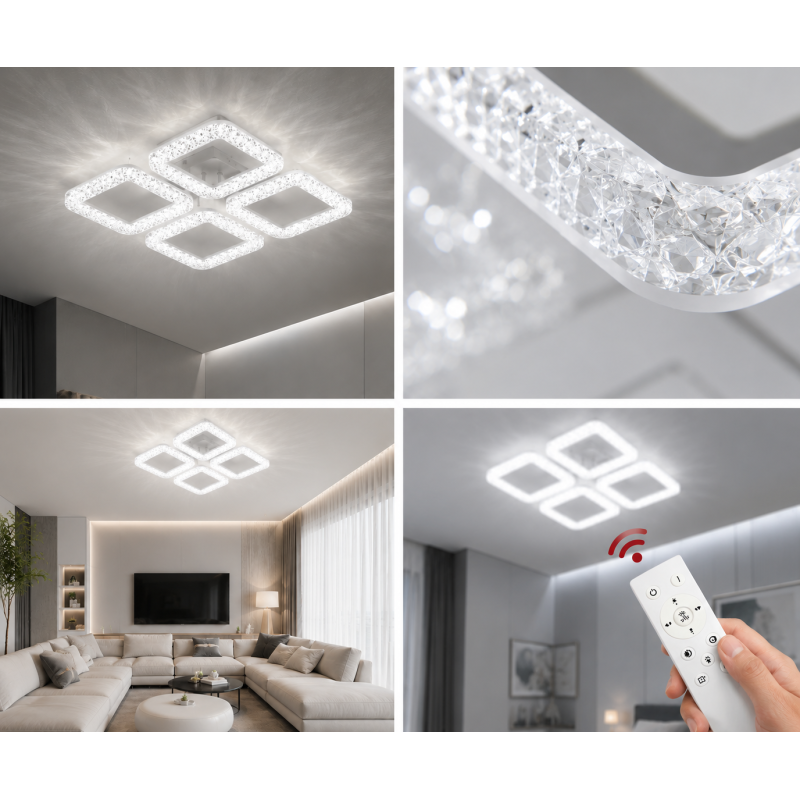 lampa sufitowa kryształowa nowoczesna salon lampa sufitowa kryształowa nowoczesna salon
