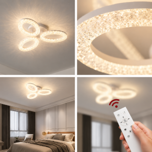 plafon led nowoczesny pilot salon