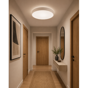 plafon led biały 40 cm