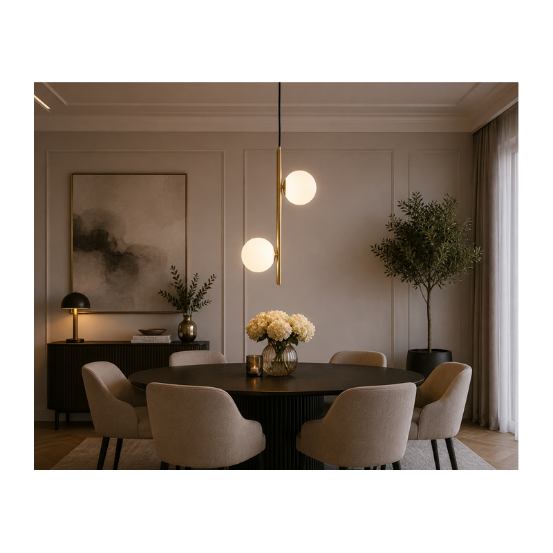 lampa wisząca złota kule nad stół lampa wisząca złota kule nad stół