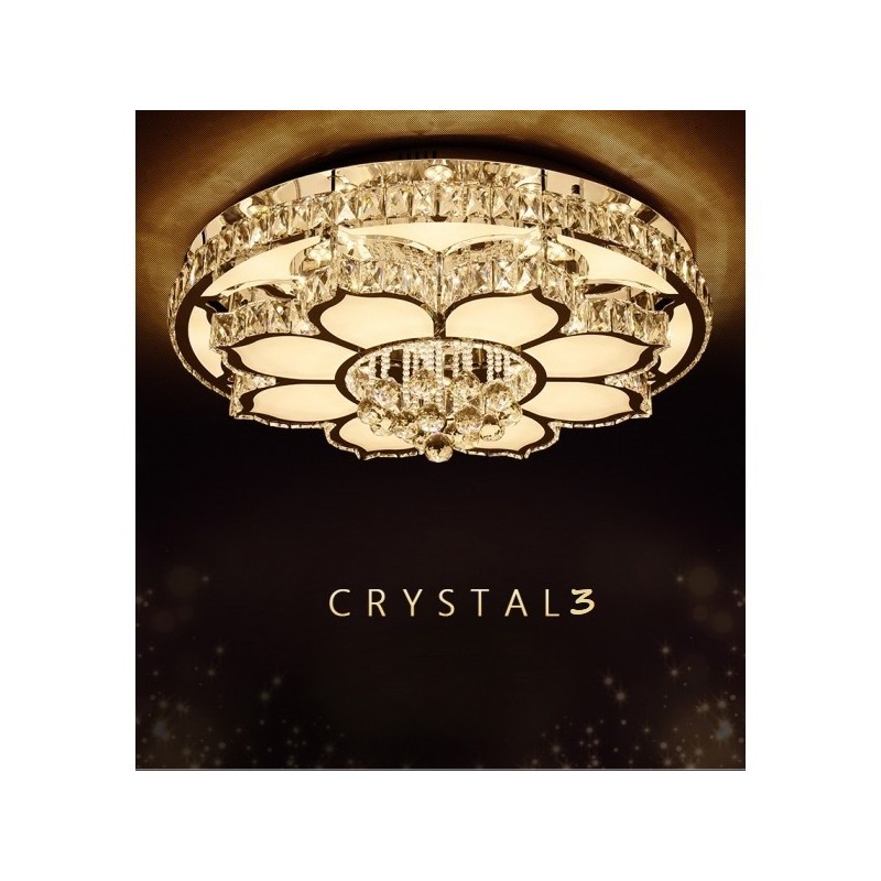 Designerska lampa kryształowa do salonu Designerska lampa kryształowa do salonu