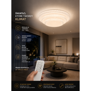 plafon led z pilotem outlet