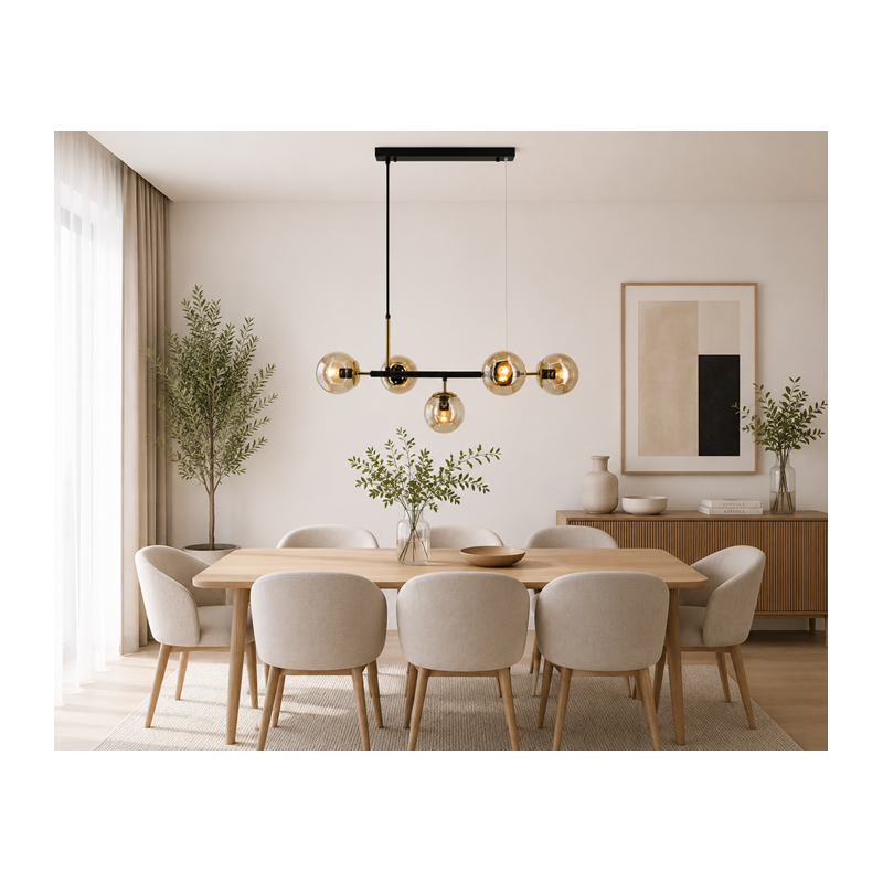 lampa czarno złota lampa czarno złota