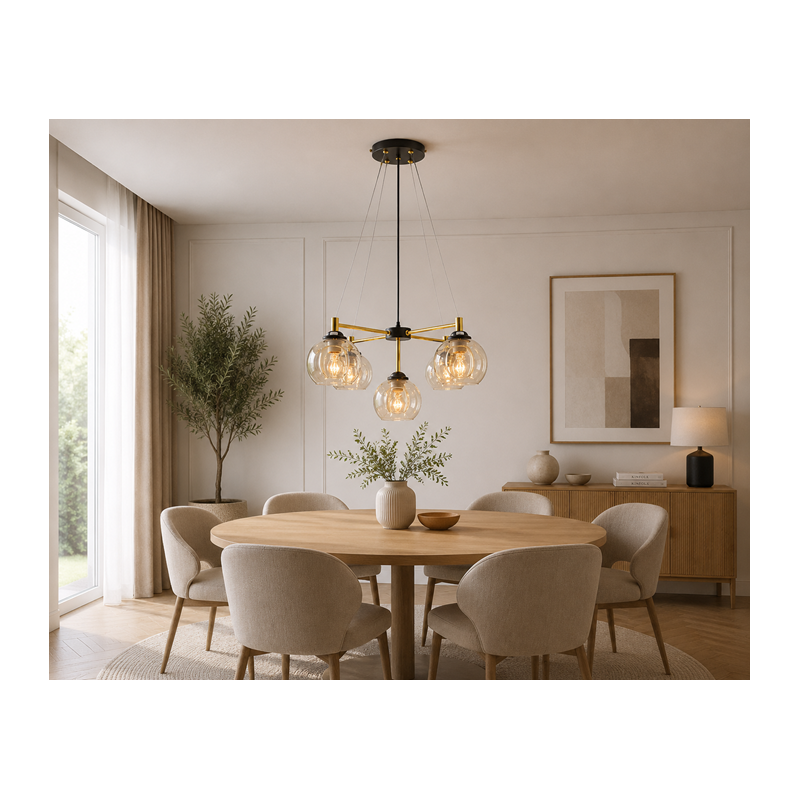 lampa czarno złota regulowana lampa czarno złota regulowana