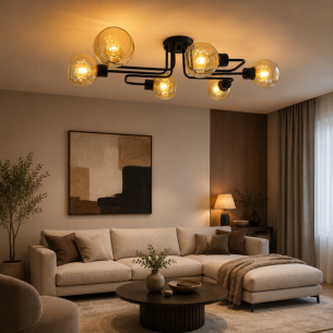 lampa sufitowa czarna mosiądz lampa sufitowa czarna mosiądz