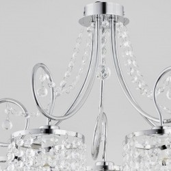 lampa wisząca kryształki ozdobna