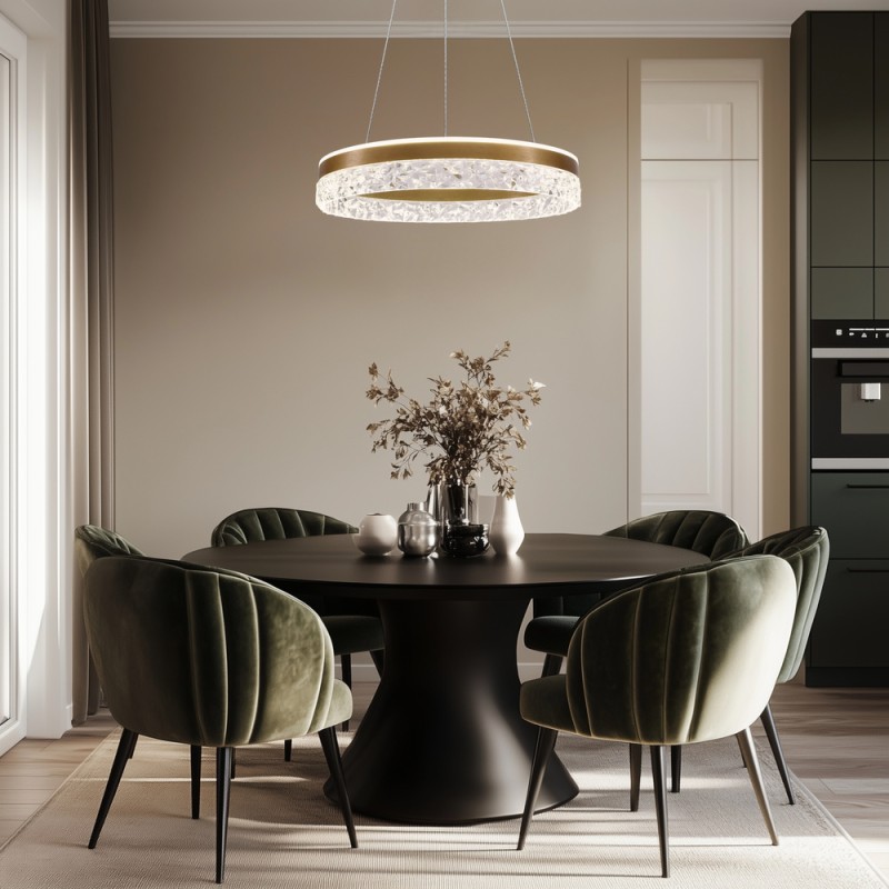 lampa do salonu złota led lampa do salonu złota led