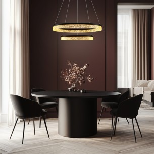 lampa sufitowa czarna led