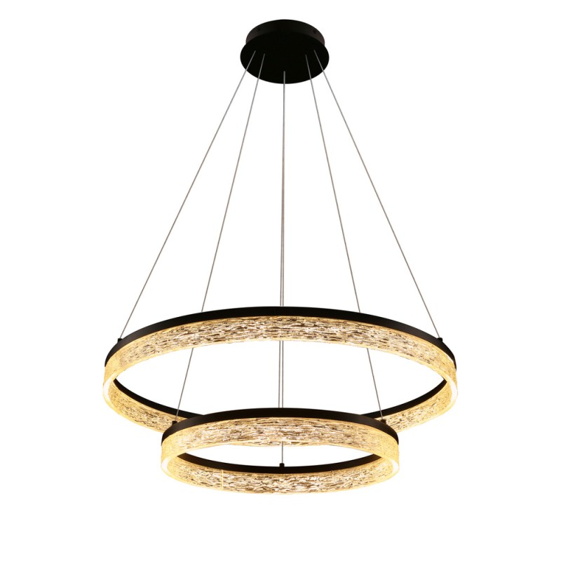 lampa podwójna czarna