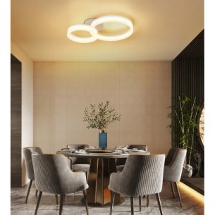 lampa led 2 ringi 50 cm