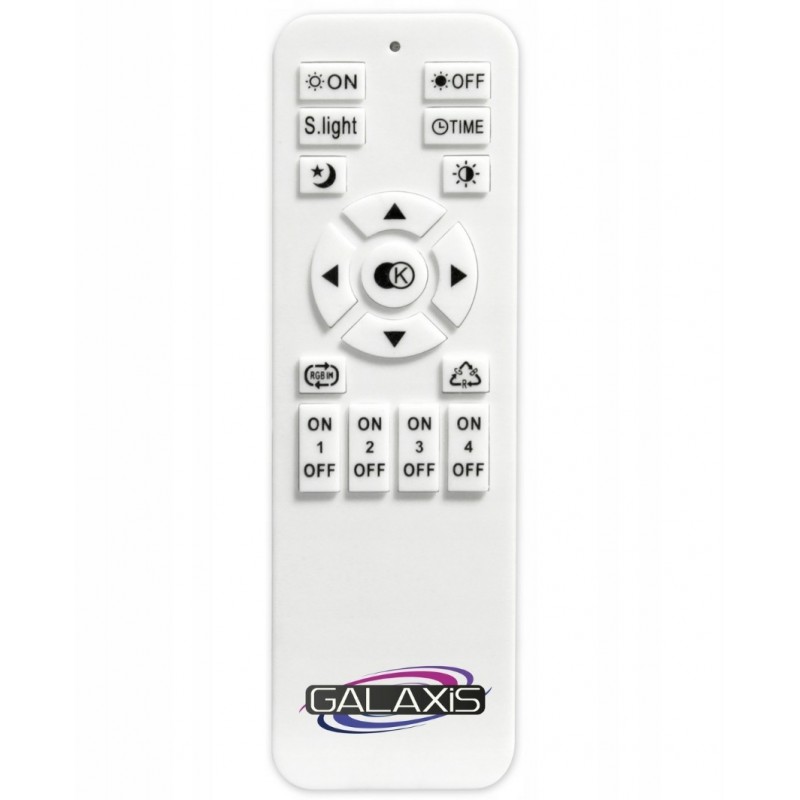 plafon led slim czarny sterowany pilotem ze zmianą koloru