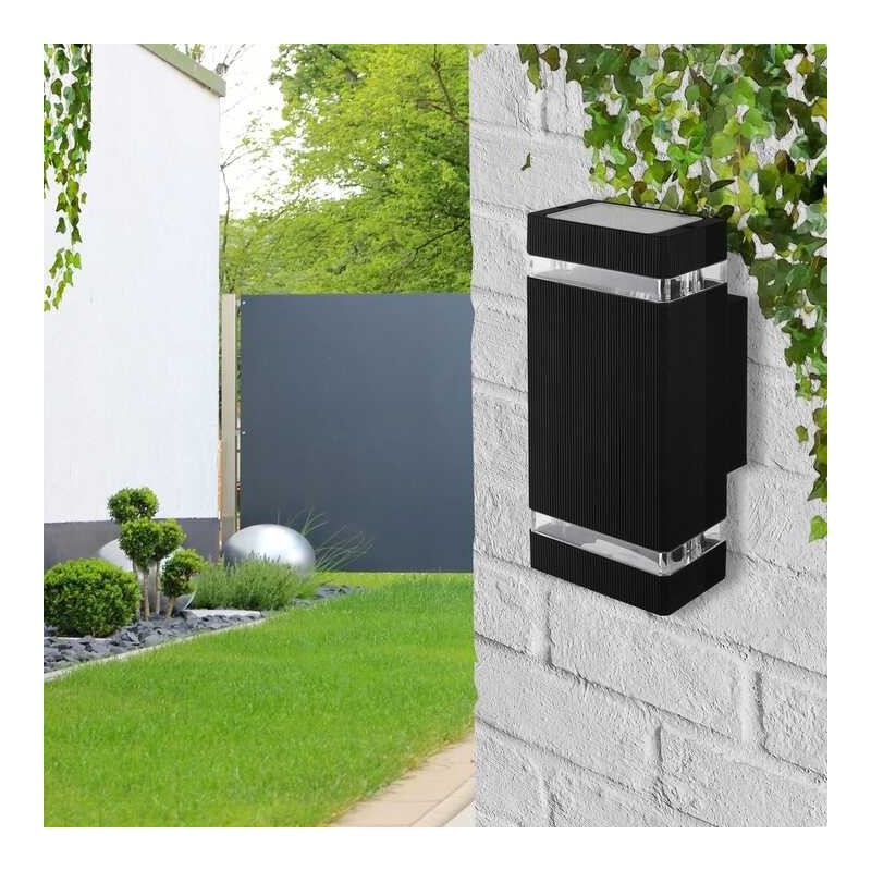 kinkiet elewacyjny ogrodowy na ścianę czarny kinkiet elewacyjny ogrodowy na ścianę czarny