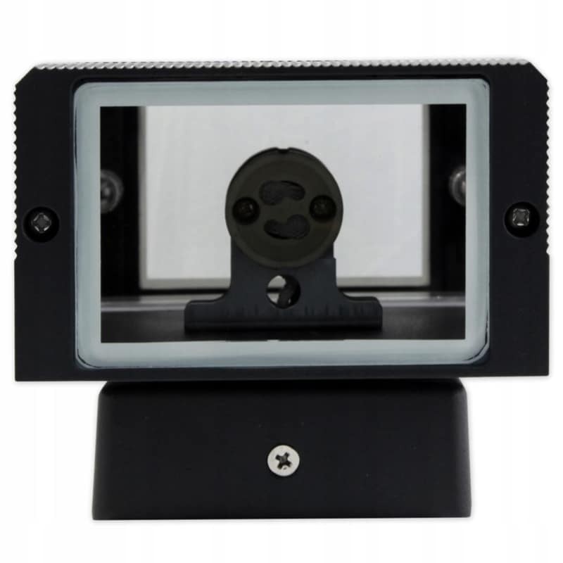 antracytowa lampa elewacyjna ogrodowa na dom