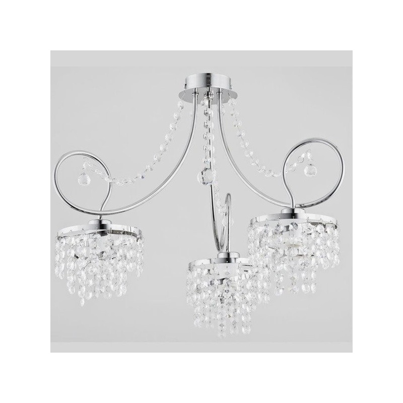 Żyrandol kryształowy 3 punktowy