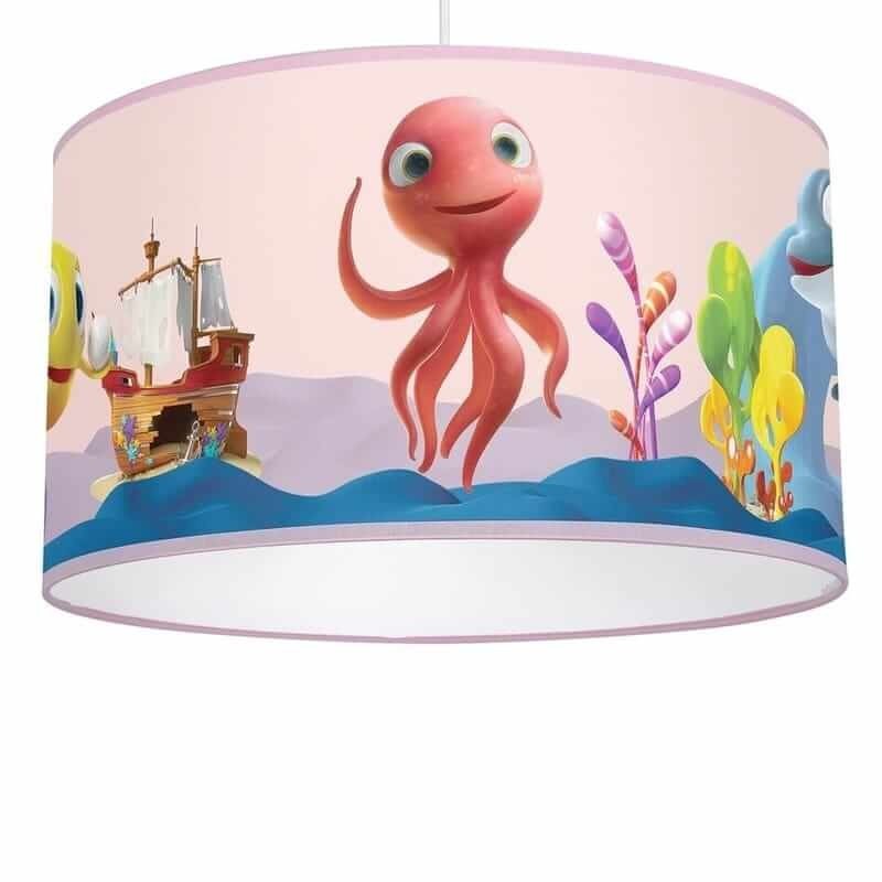 lampa wisząca z ośmiornicą z mini mini