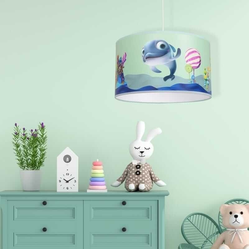 Lampa sufitowa lampa wisząca MiniMini Ośmiornica Delfin Rybka