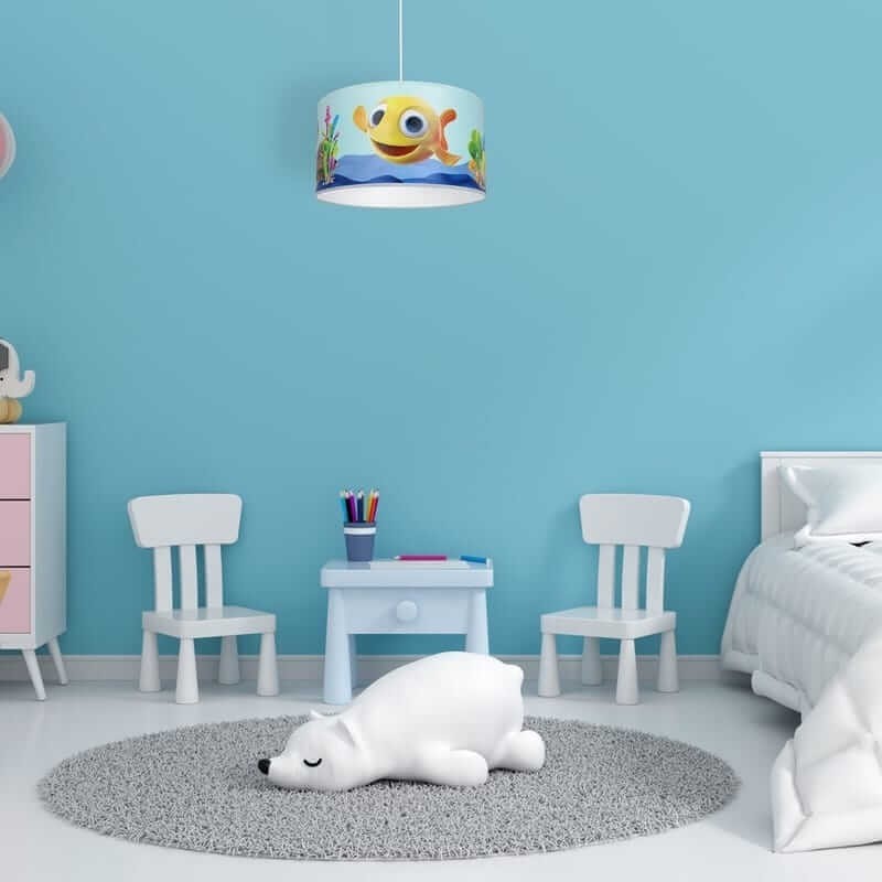 duża lampa wisząca do pokoju dziecka