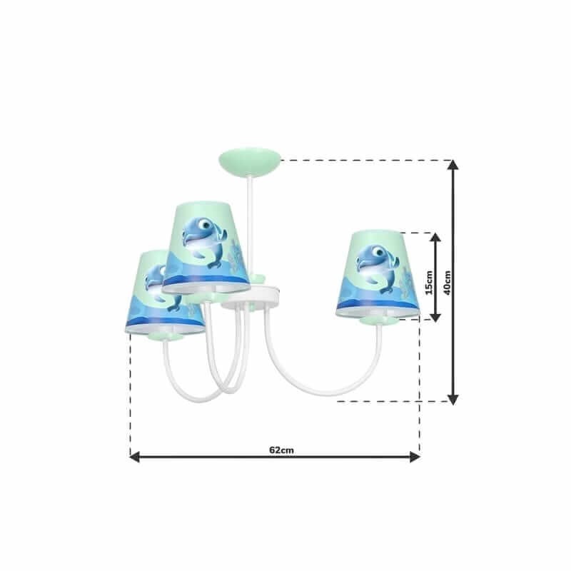 lampa sufitowa do pokoju maluszka z mini mini