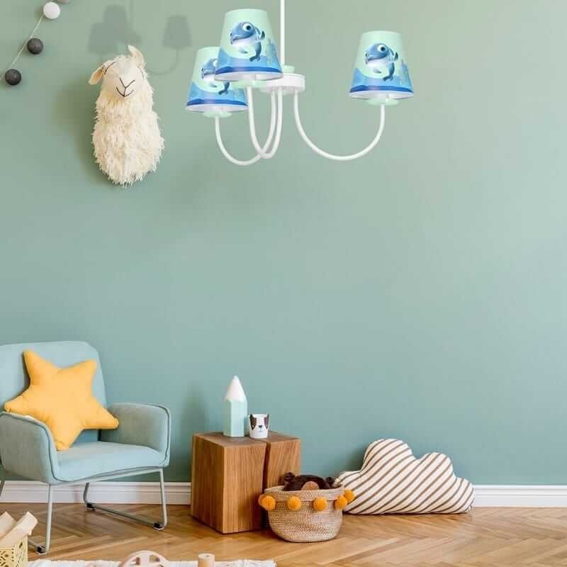 lampa wisząca do pokoju dziecięcego mini mini delfin