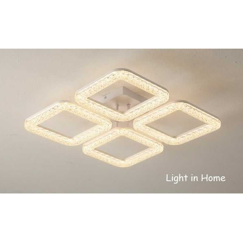 lampa sufitowa led kryształowa do salonu