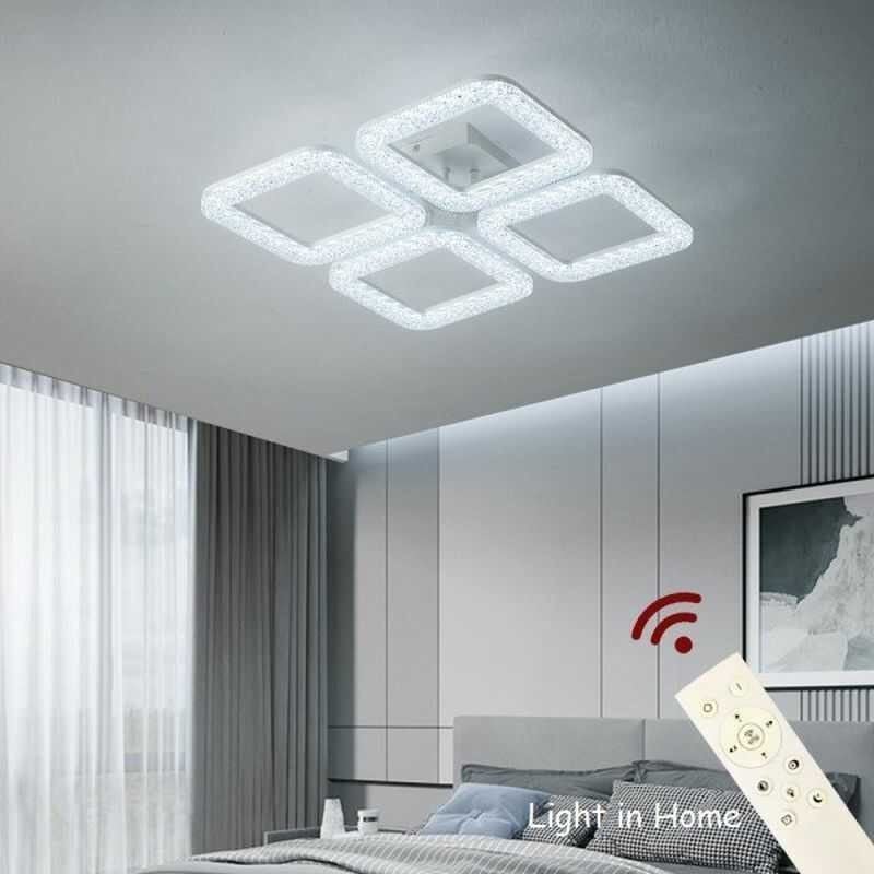 plafon led sterowany pilotem slim