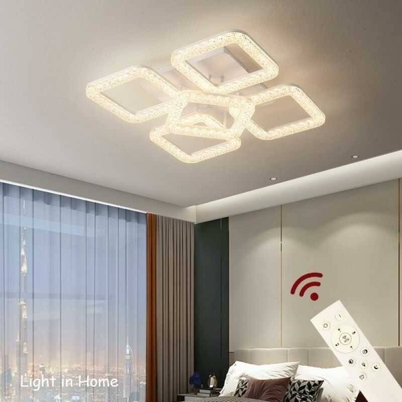 plafon led sterowany pilotem