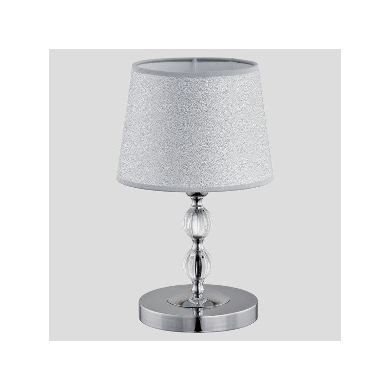 Lampa stołowa do salonu Chrom