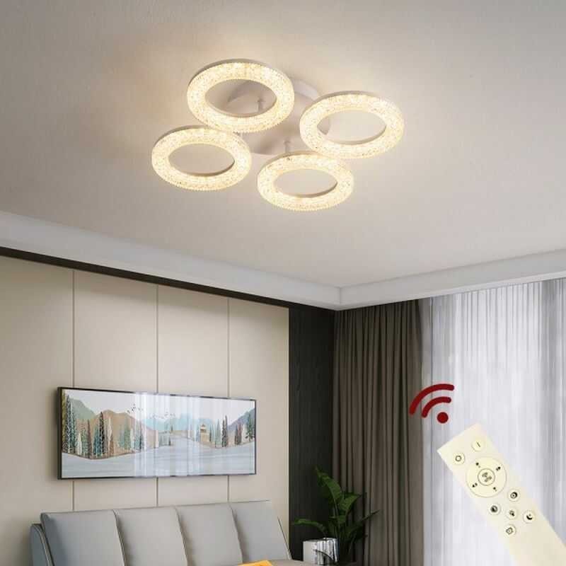 lampa sufitowa z 4 kołami