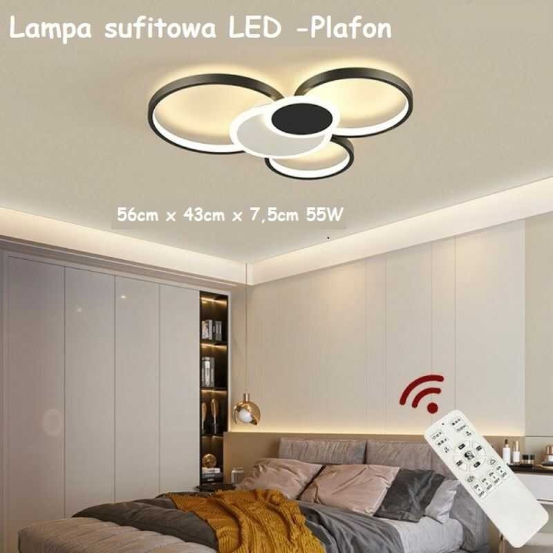 plafon sterowany pilotem do salonu