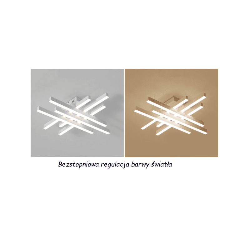 Plafon LED na pilota nowoczesny plafon  do jadalni