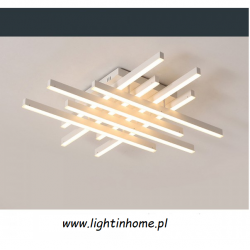 Lampa sufitowa LED - GOFER 79x79 , 70 W 6010-4+4