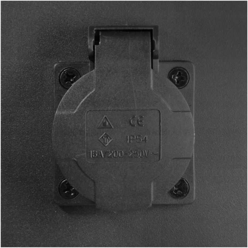 Zamknięte gniazdo elektryczne lampy stojącej Zamknięte gniazdo elektryczne lampy stojącej