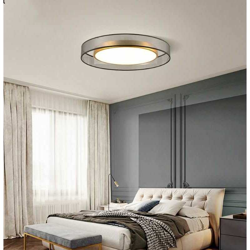 lampa sufitowa złota